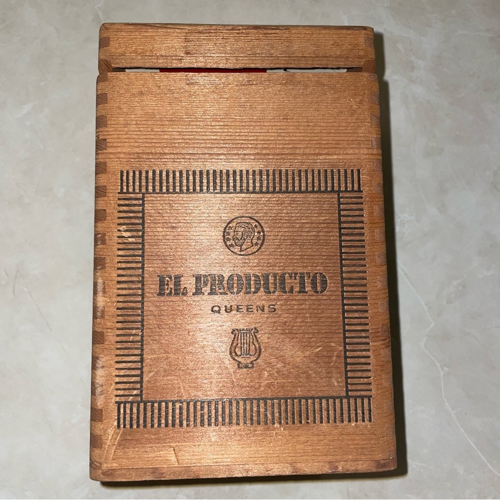 Vintage El Producto Cigar Box